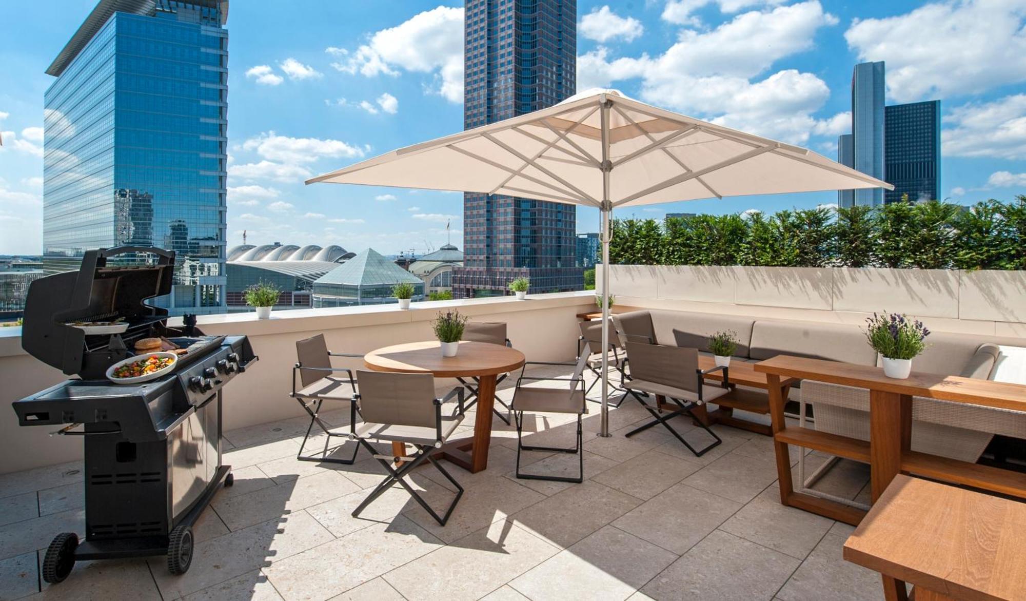 Grandhotel Hessischer Hof - Hotel Frankfurt Франкфурт на Майн Екстериор снимка