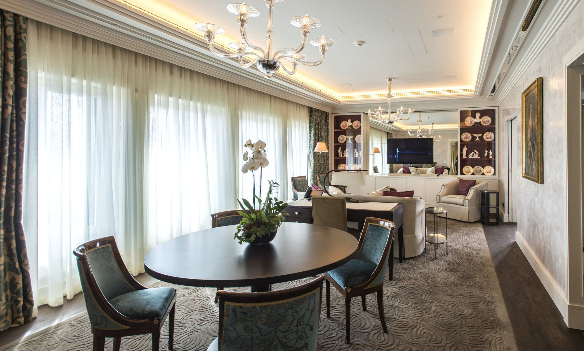 Grandhotel Hessischer Hof - Hotel Frankfurt Франкфурт на Майн Екстериор снимка