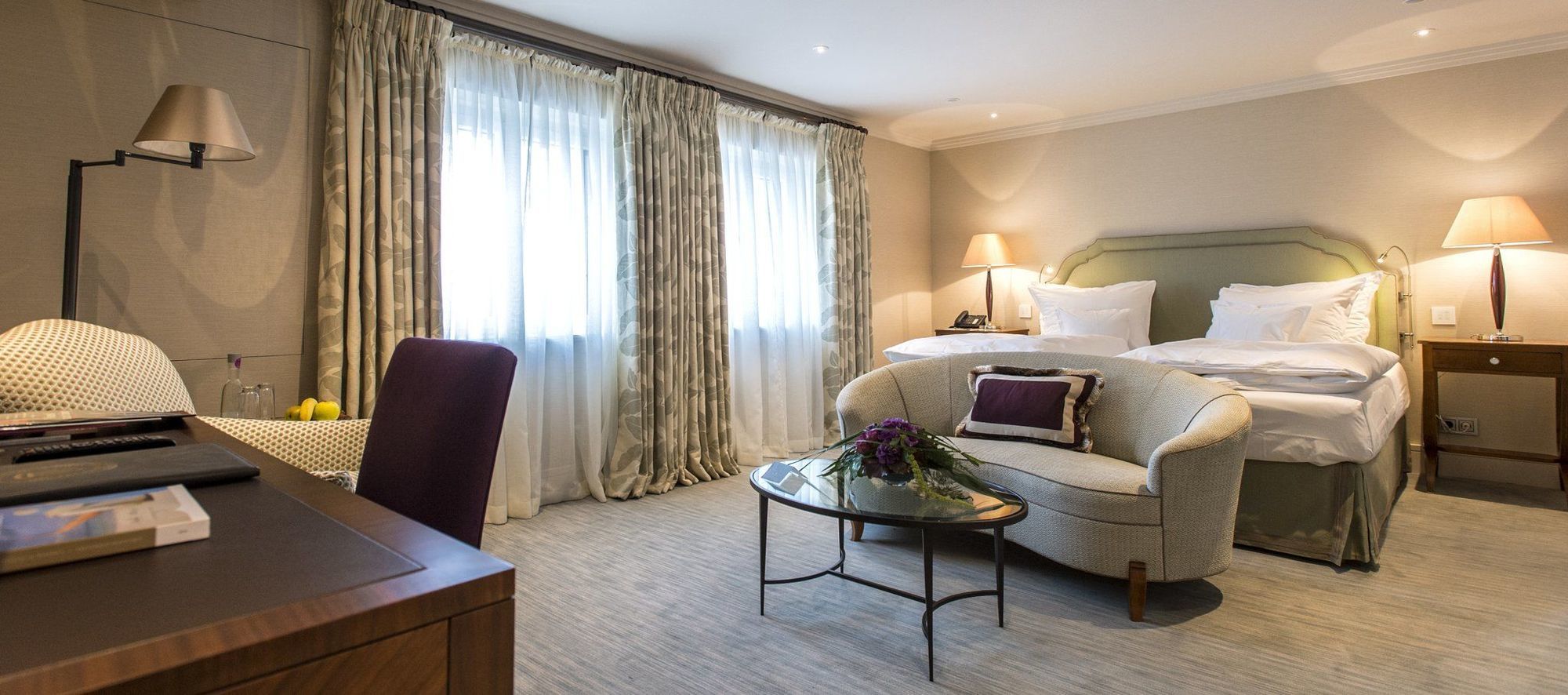 Grandhotel Hessischer Hof - Hotel Frankfurt Франкфурт на Майн Екстериор снимка