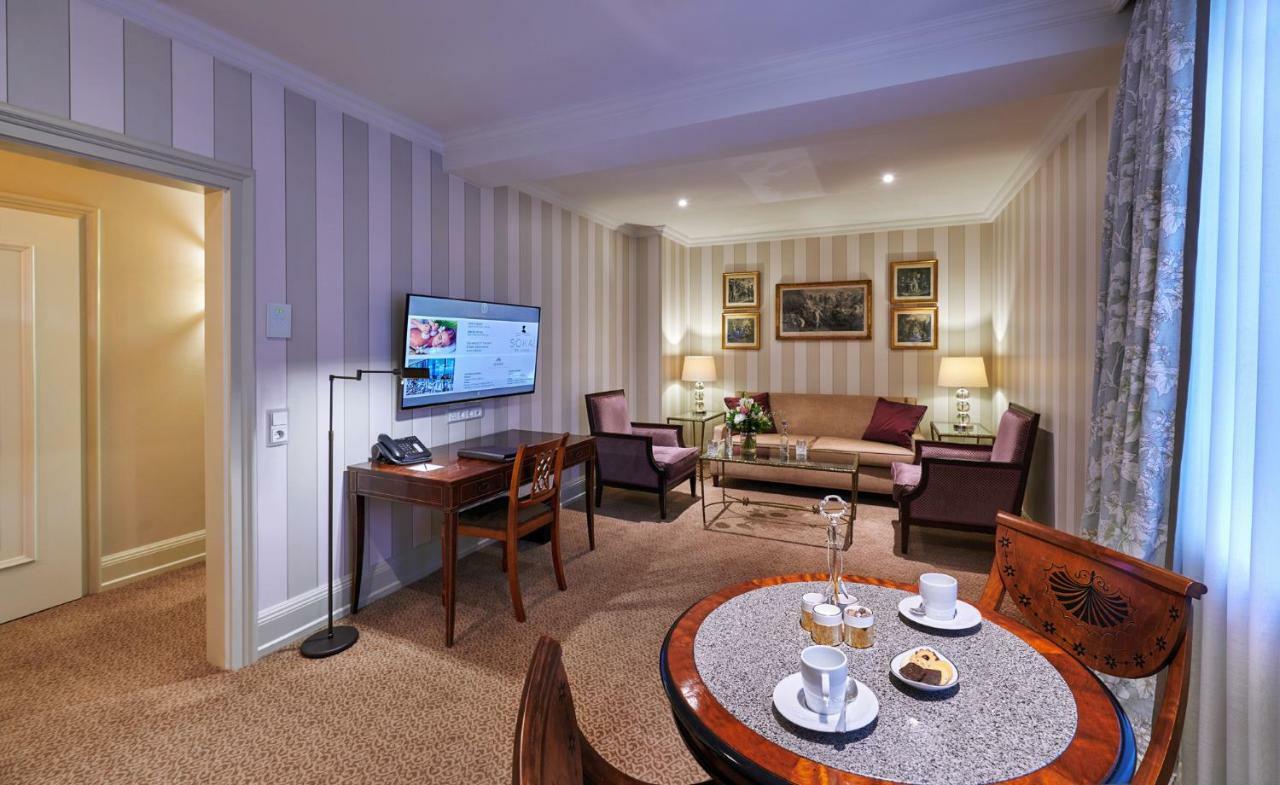 Grandhotel Hessischer Hof - Hotel Frankfurt Франкфурт на Майн Екстериор снимка